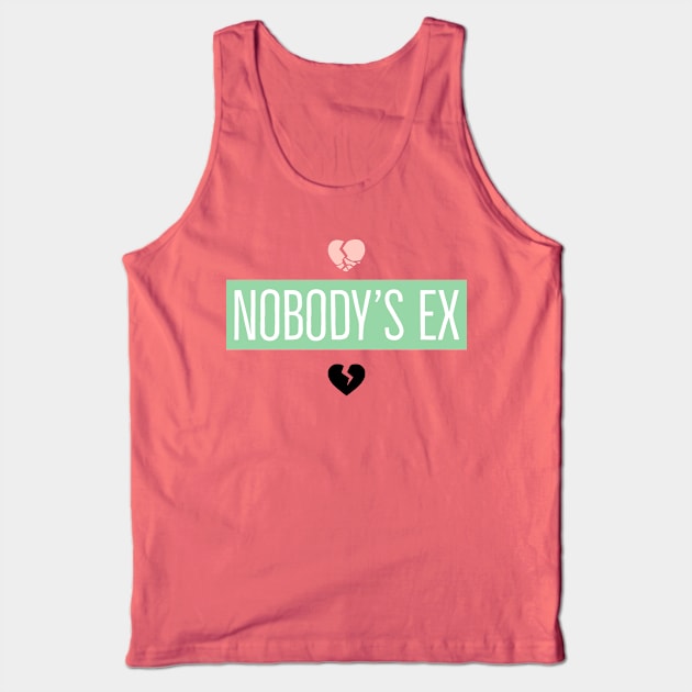 Nobody's Ex Mint Green Tank Top by BCB Couture 